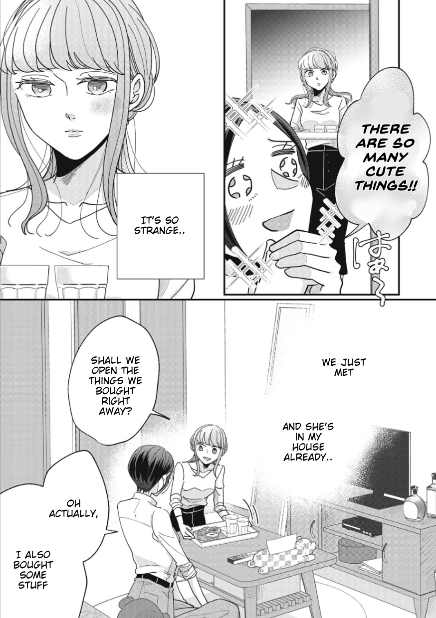 Halaman dari Watashi to Kanojo no Kawaii Koi no Hajime Kata Chapter 9