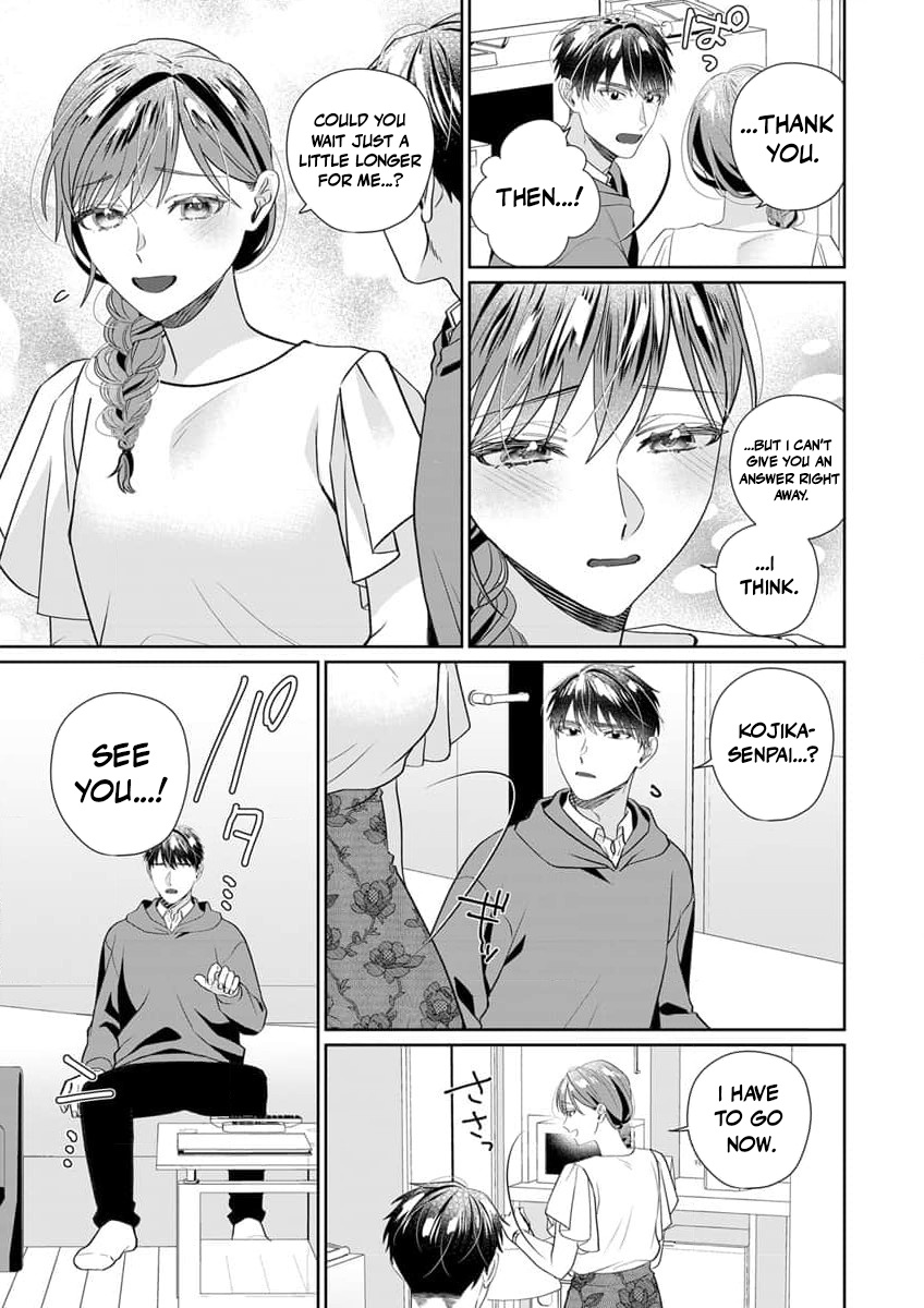 Ijiwaru Senpai to Ookina Kouhai ni Hasamare Douji Zeme!?: Ue mo Shita mo Issho ni Ijirare Torotoro ni Chapter 3 Page 22