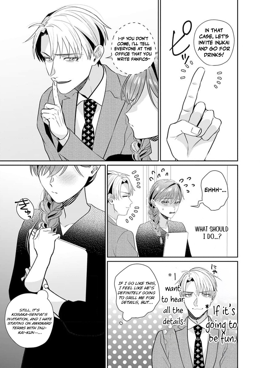 Ijiwaru Senpai to Ookina Kouhai ni Hasamare Douji Zeme!?: Ue mo Shita mo Issho ni Ijirare Torotoro ni Chapter 3 Page 28
