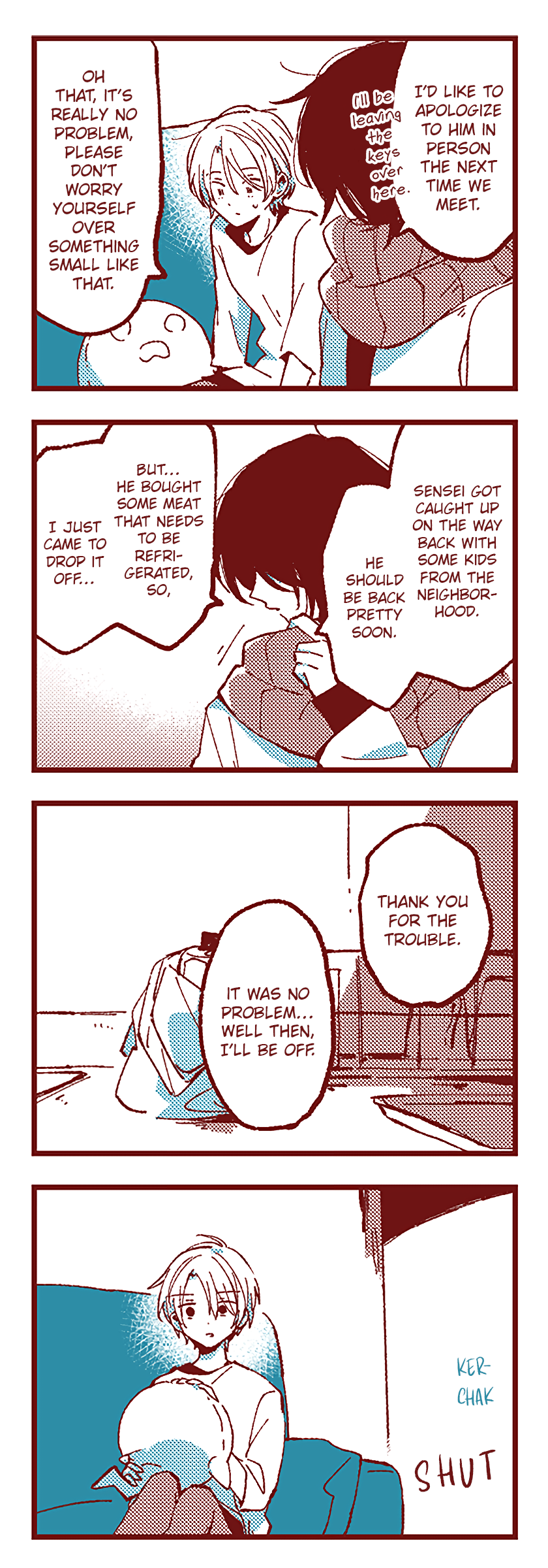 Halaman dari Ako to Bambi Chapter 58