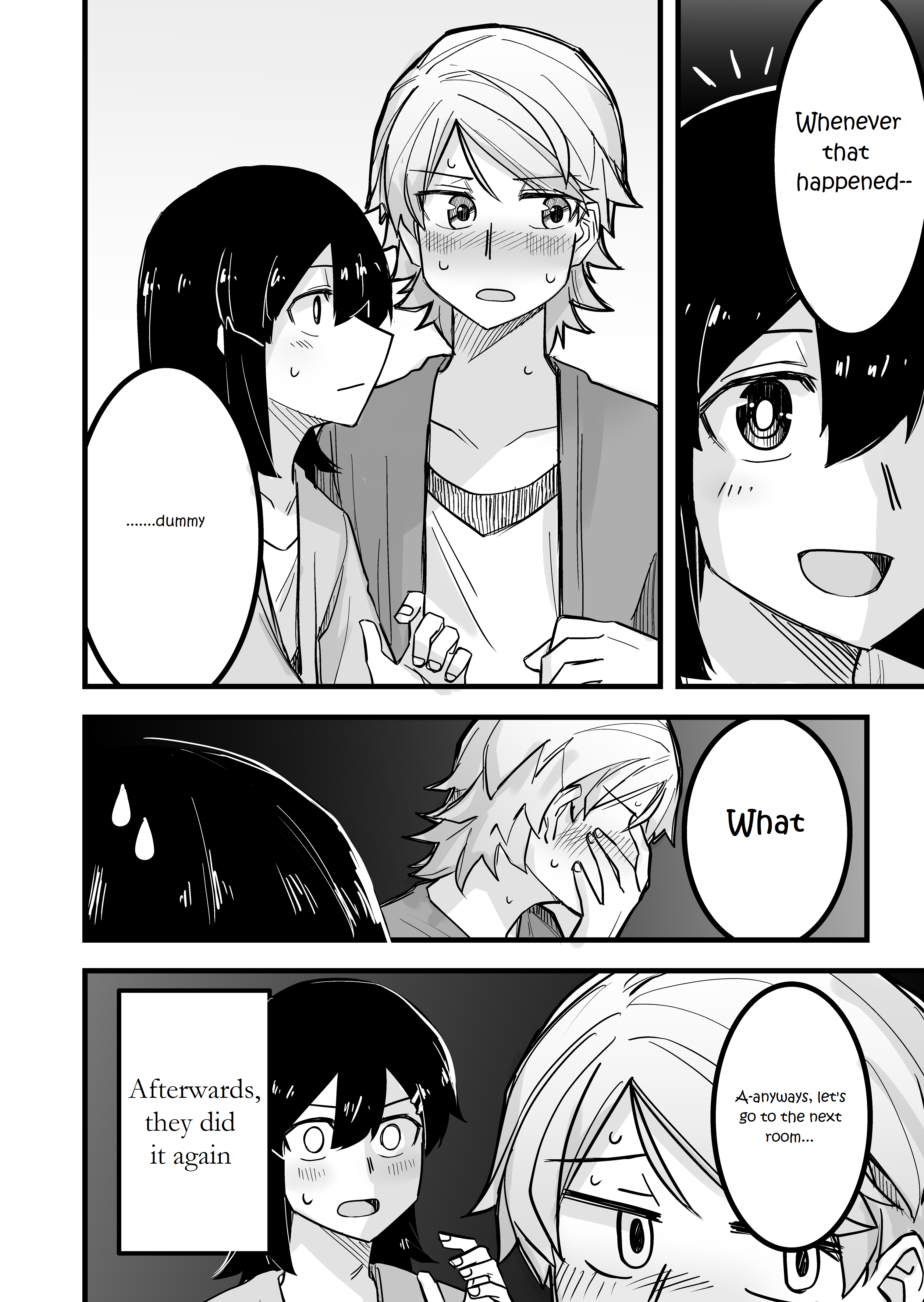 Halaman dari Ikemen Joshi to Josou Danshi Chapter 11