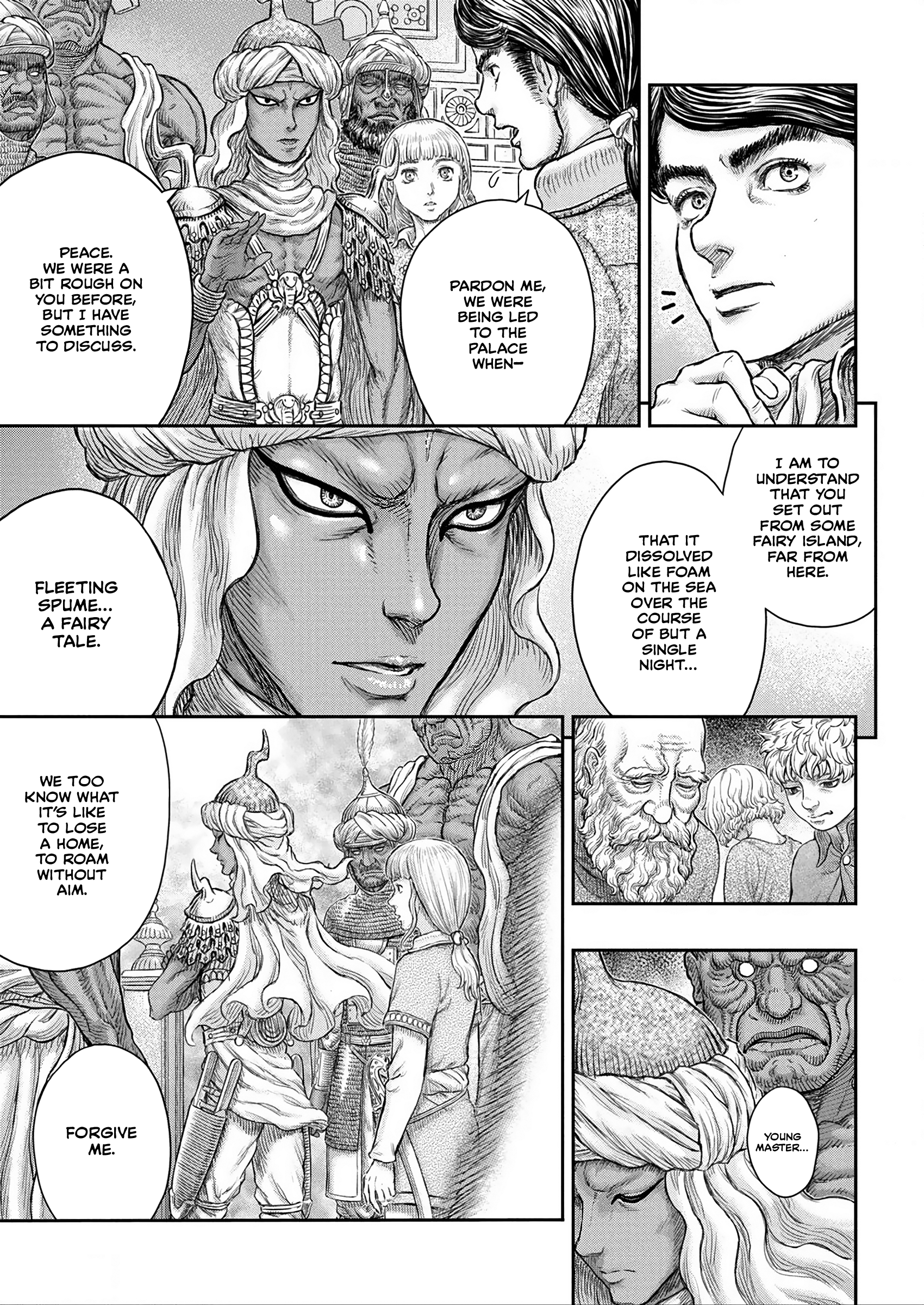 Halaman dari Berserk Chapter 376