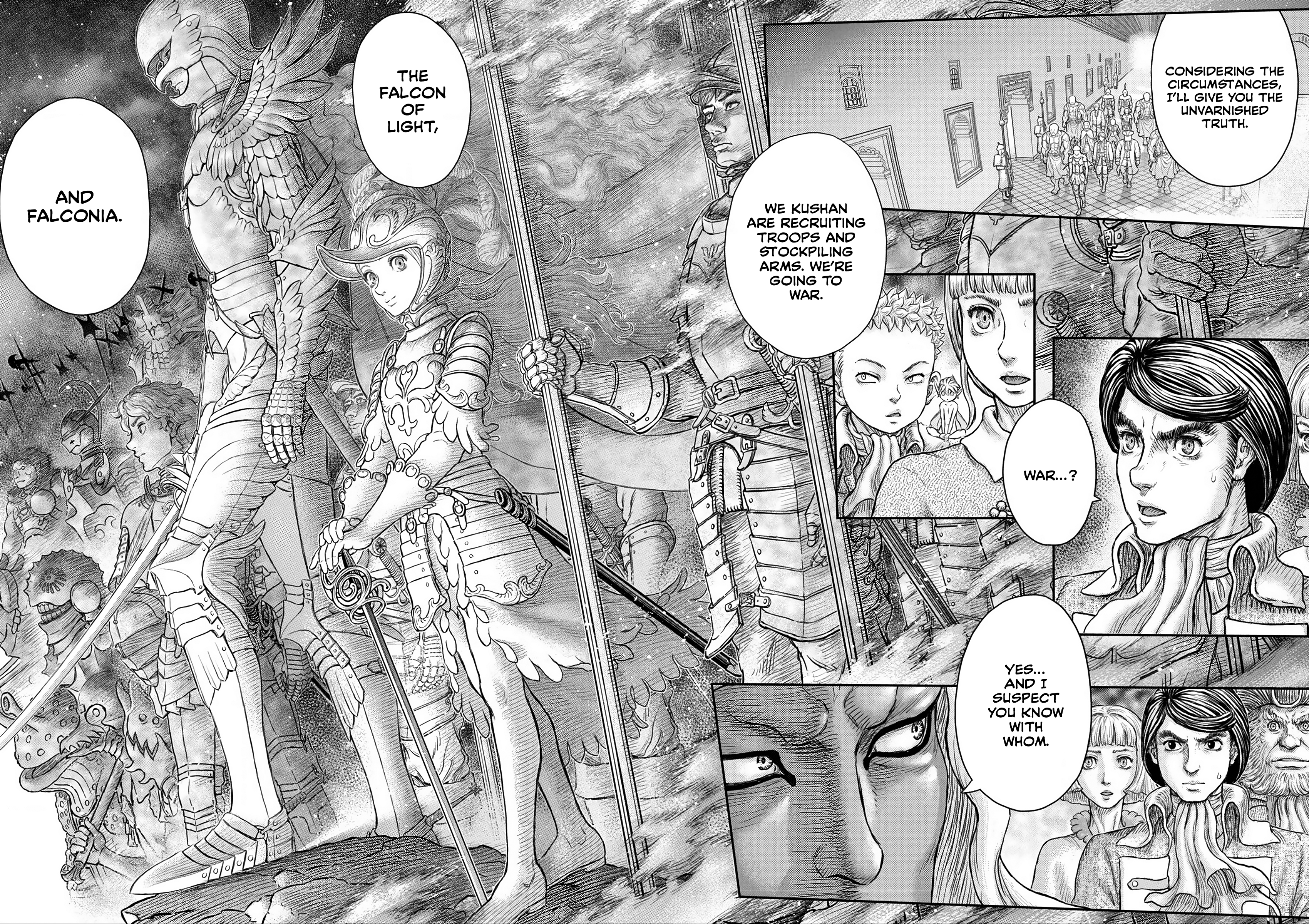 Halaman dari Berserk Chapter 376