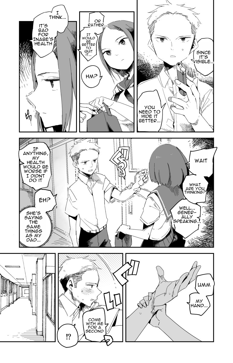 Halaman dari Oshimai Chapter 14