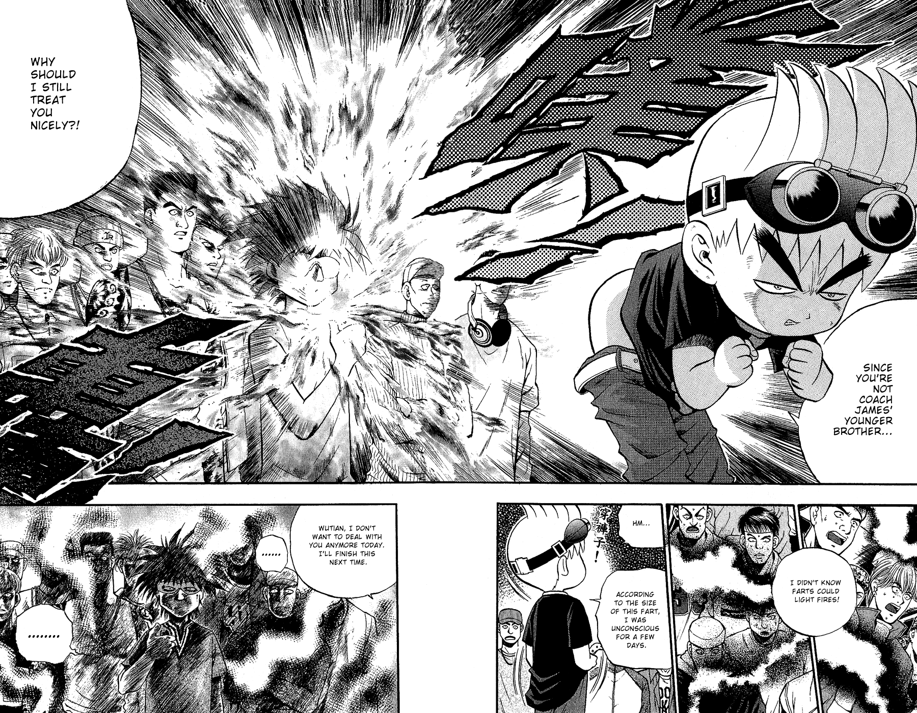 Halaman dari Bowling King Chapter 152