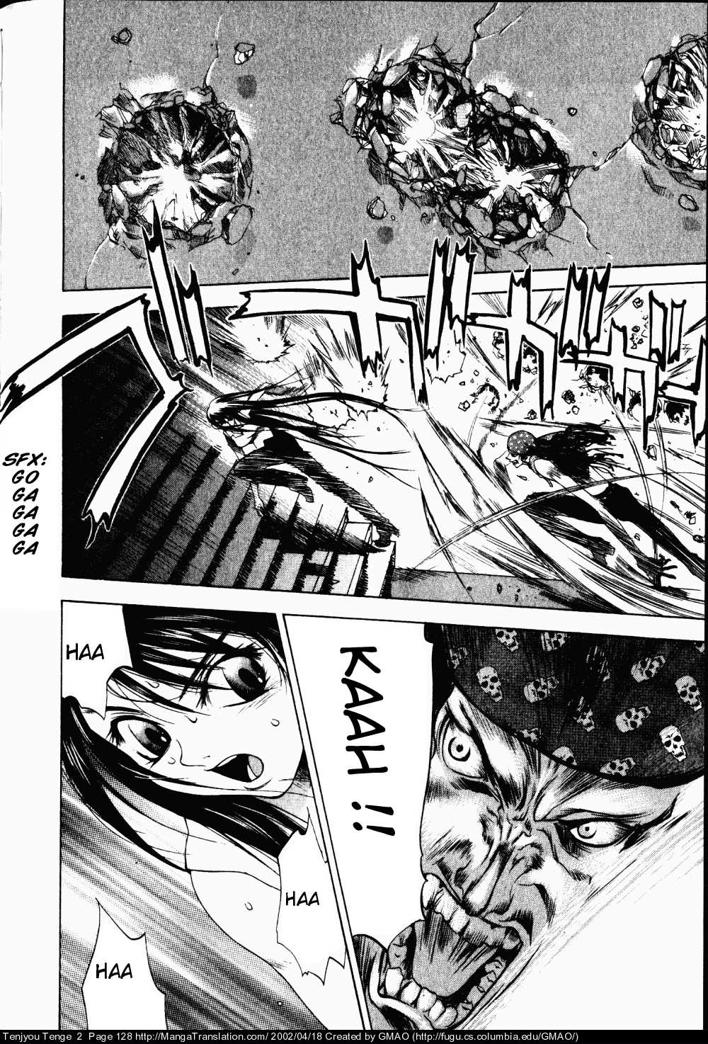 Halaman dari Tenjou Tenge Chapter 11