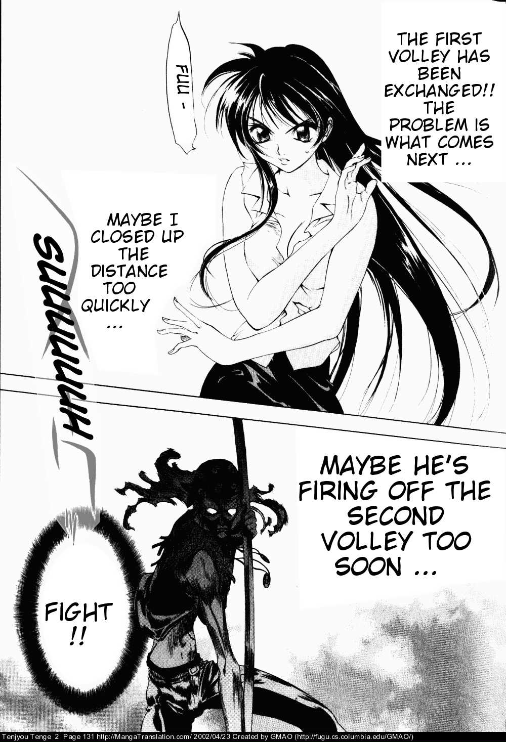 Halaman dari Tenjou Tenge Chapter 11