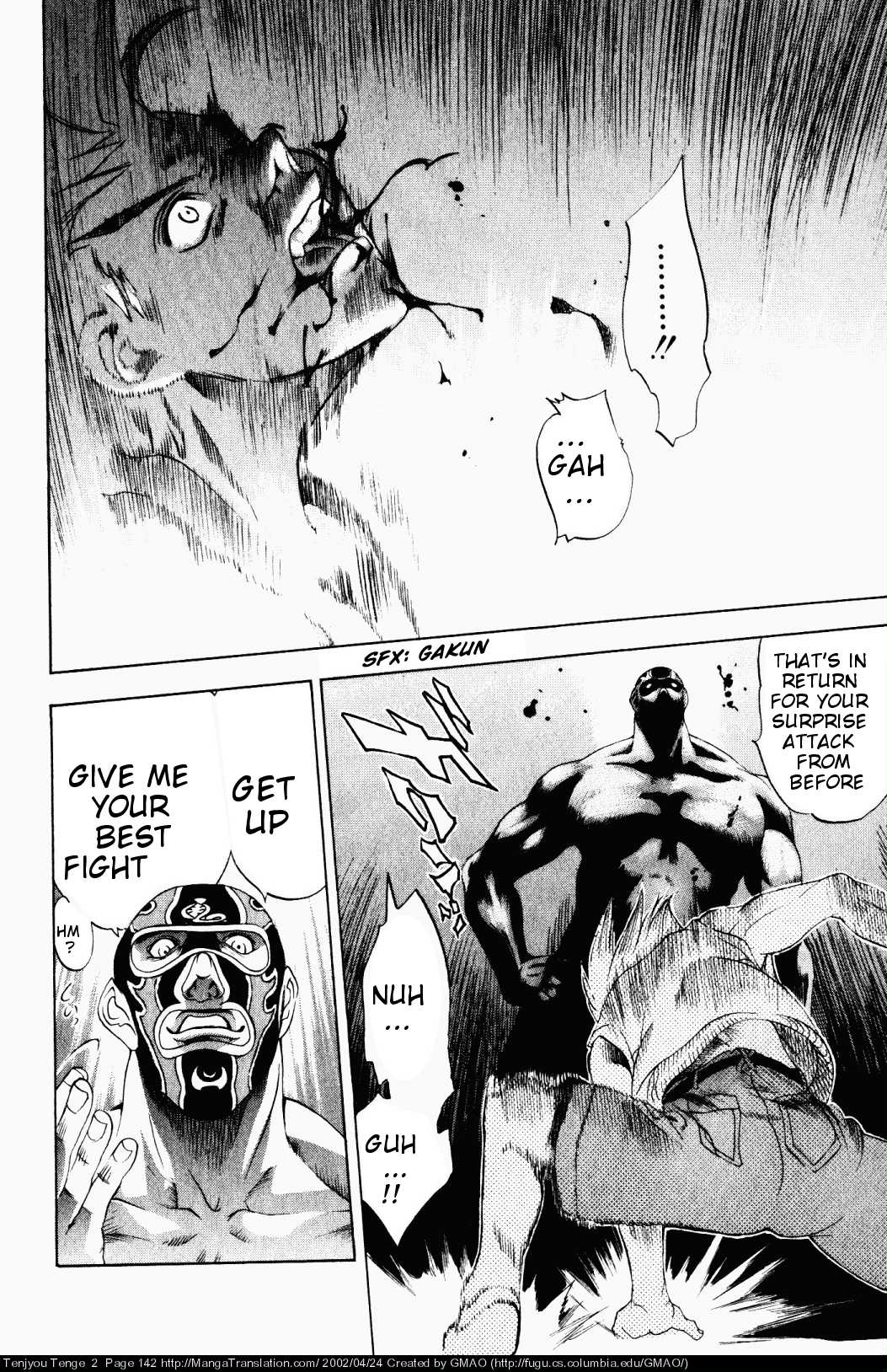 Halaman dari Tenjou Tenge Chapter 11