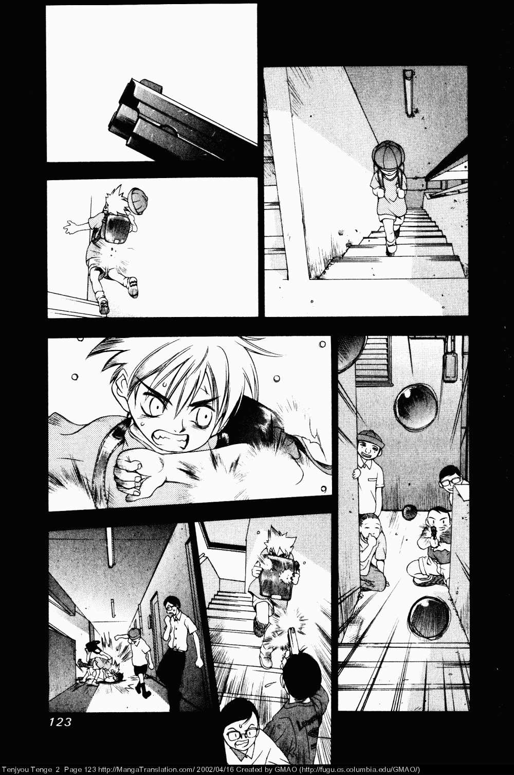 Halaman dari Tenjou Tenge Chapter 11