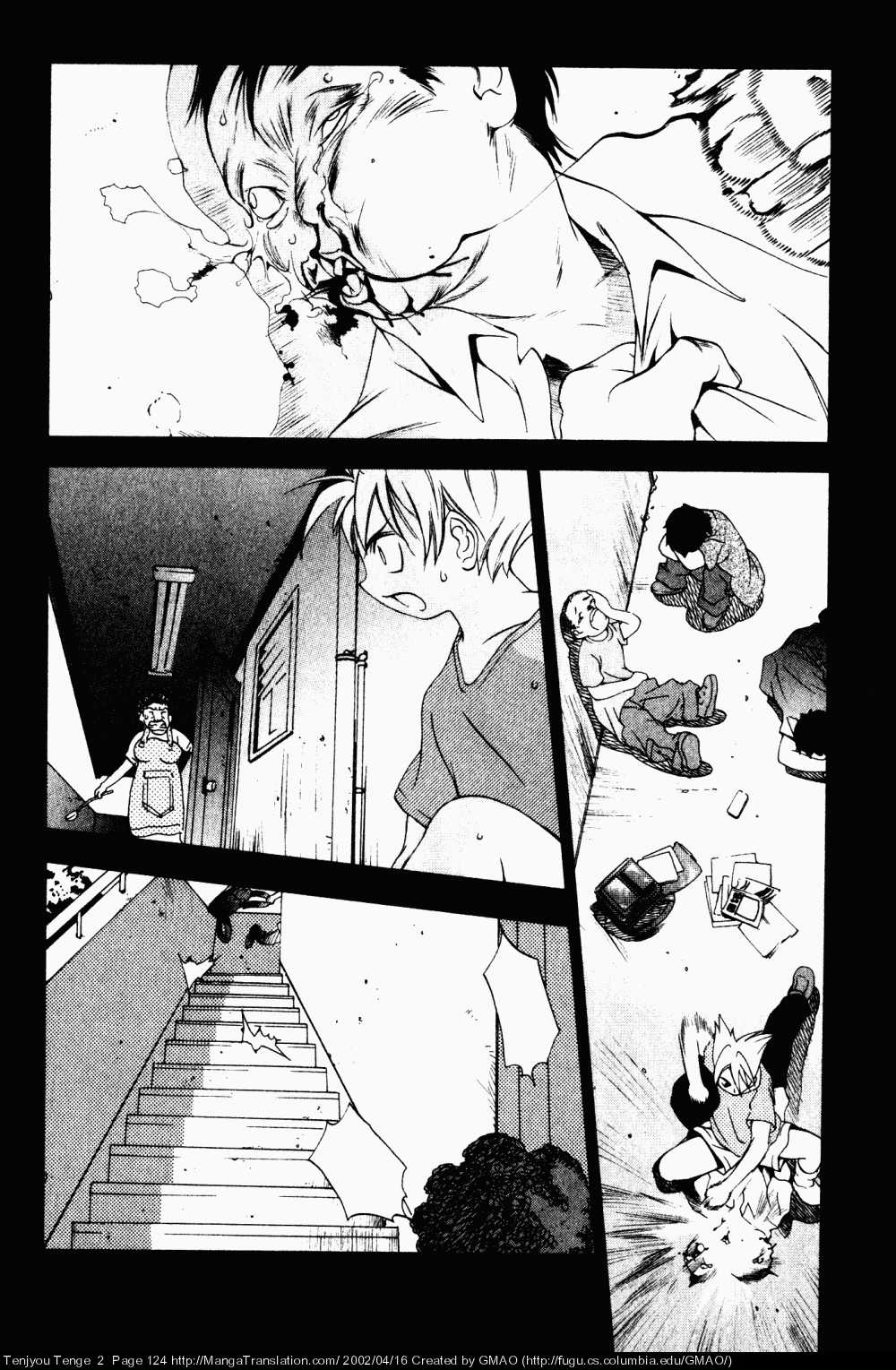 Halaman dari Tenjou Tenge Chapter 11