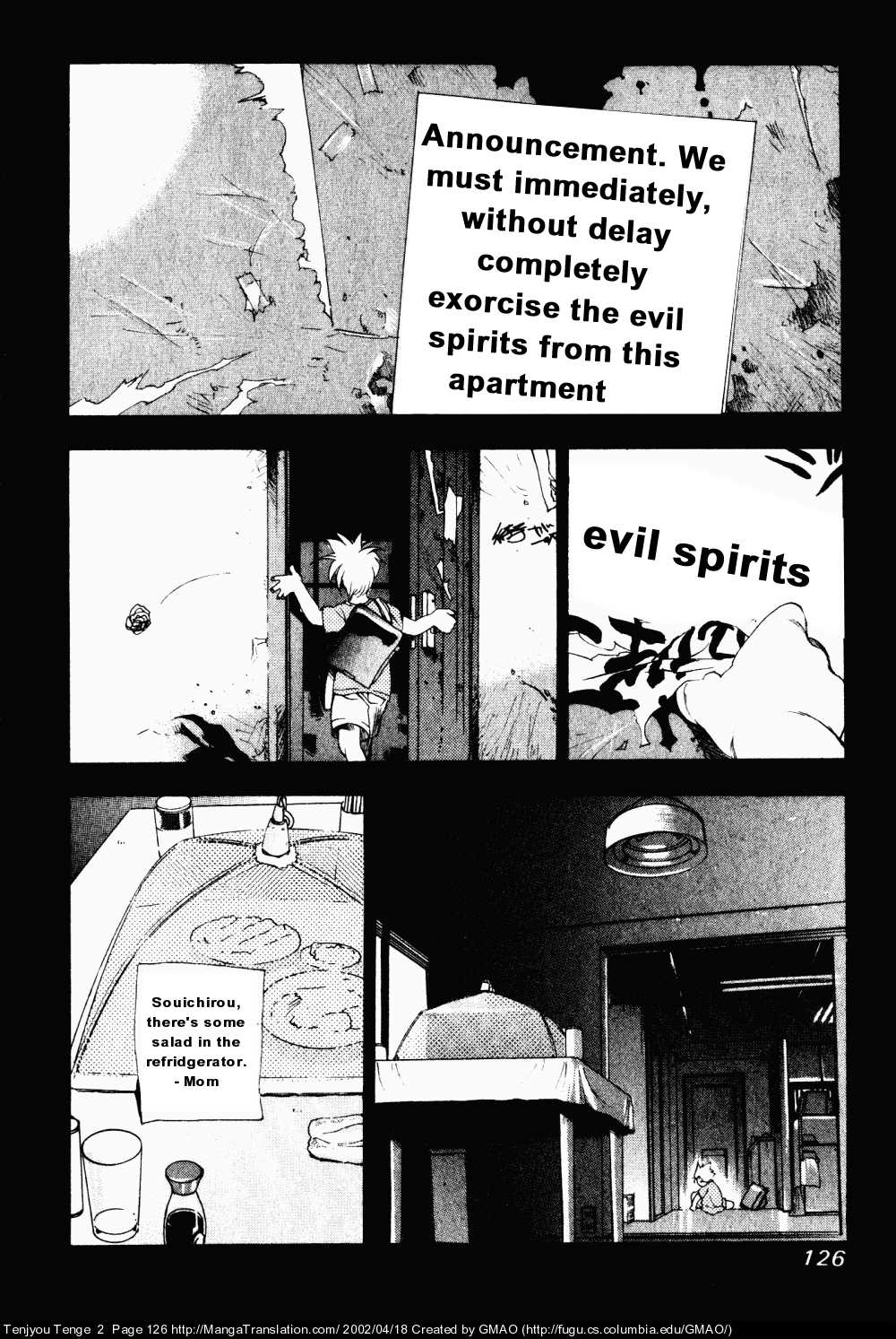 Halaman dari Tenjou Tenge Chapter 11