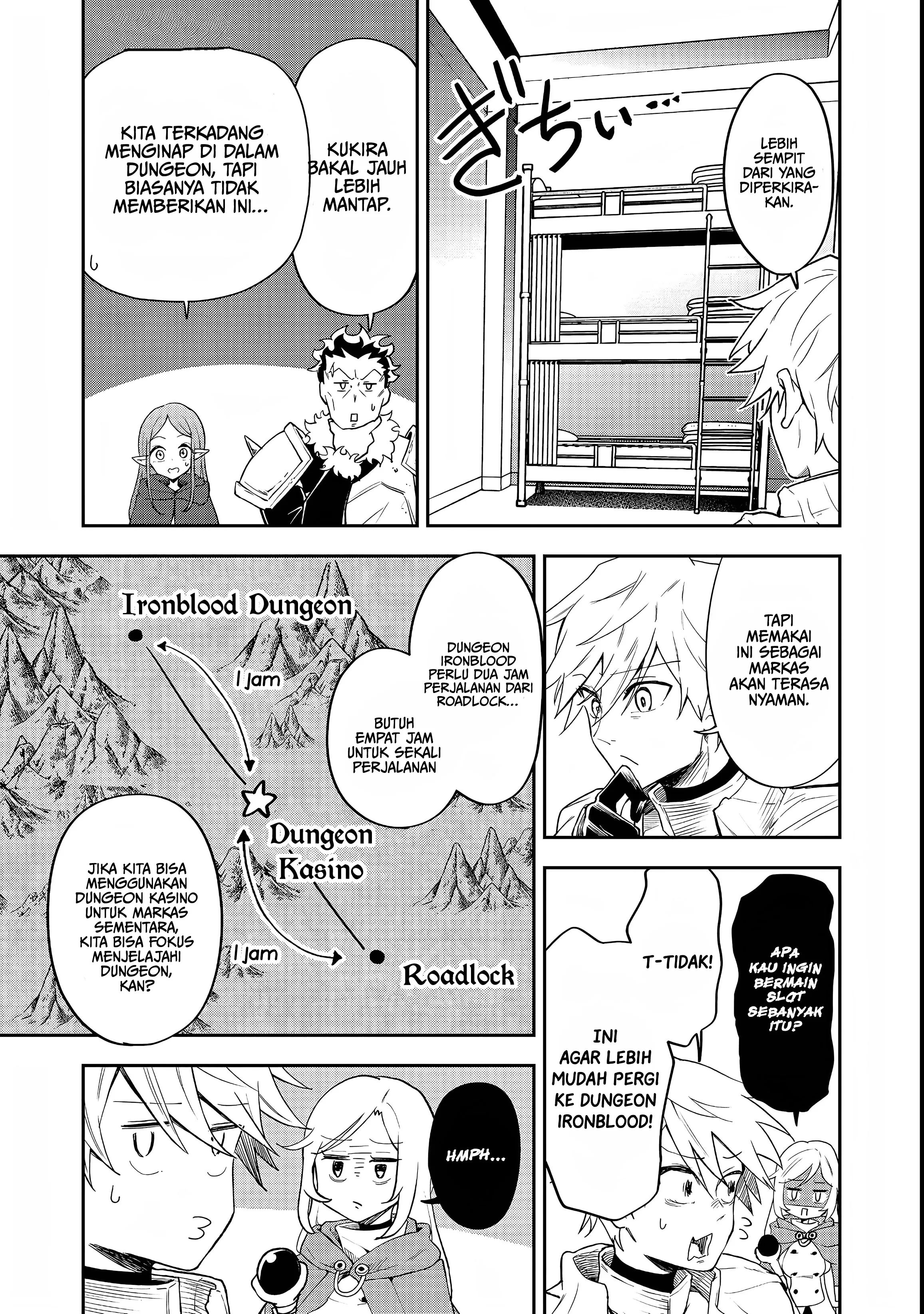 Dungeon Master Madarame ~Playing by the Rules Wasn't Going to Work, so I Decided to Build a Casino~ @COMIC Chapter 3 - halaman 19