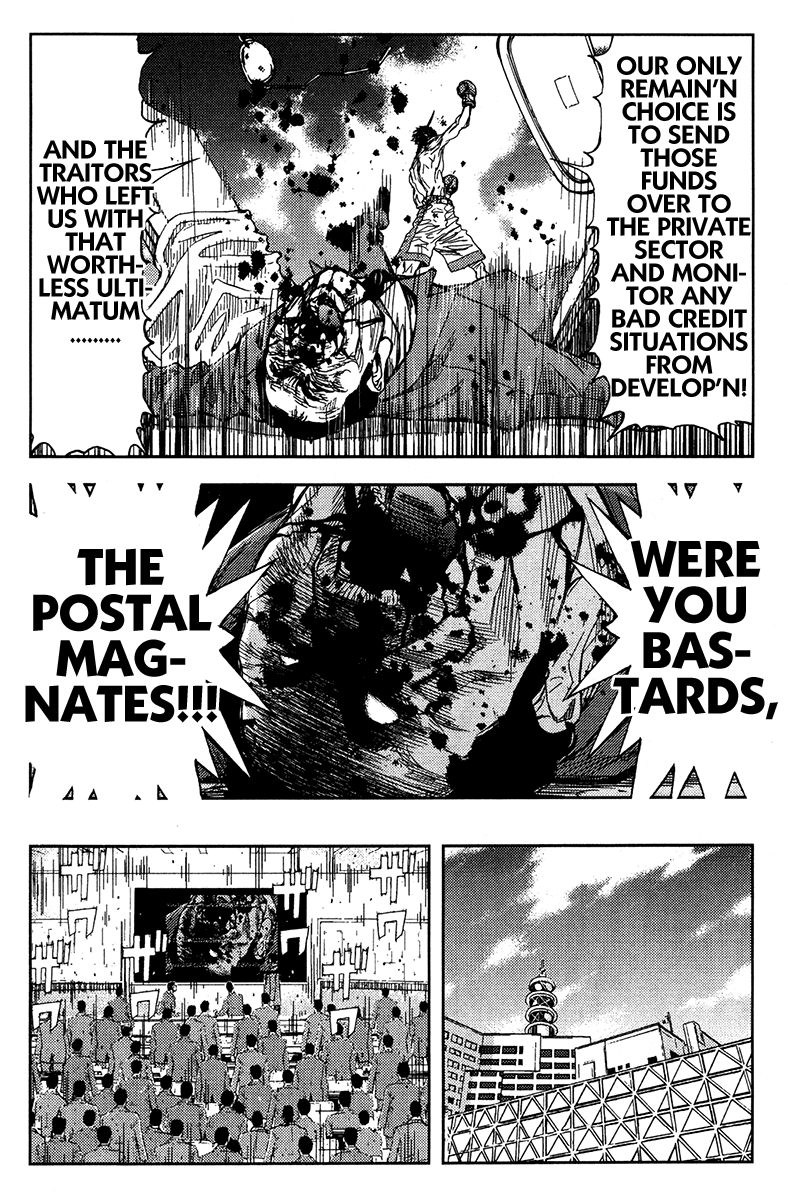 Halaman dari Akumetsu Chapter 128
