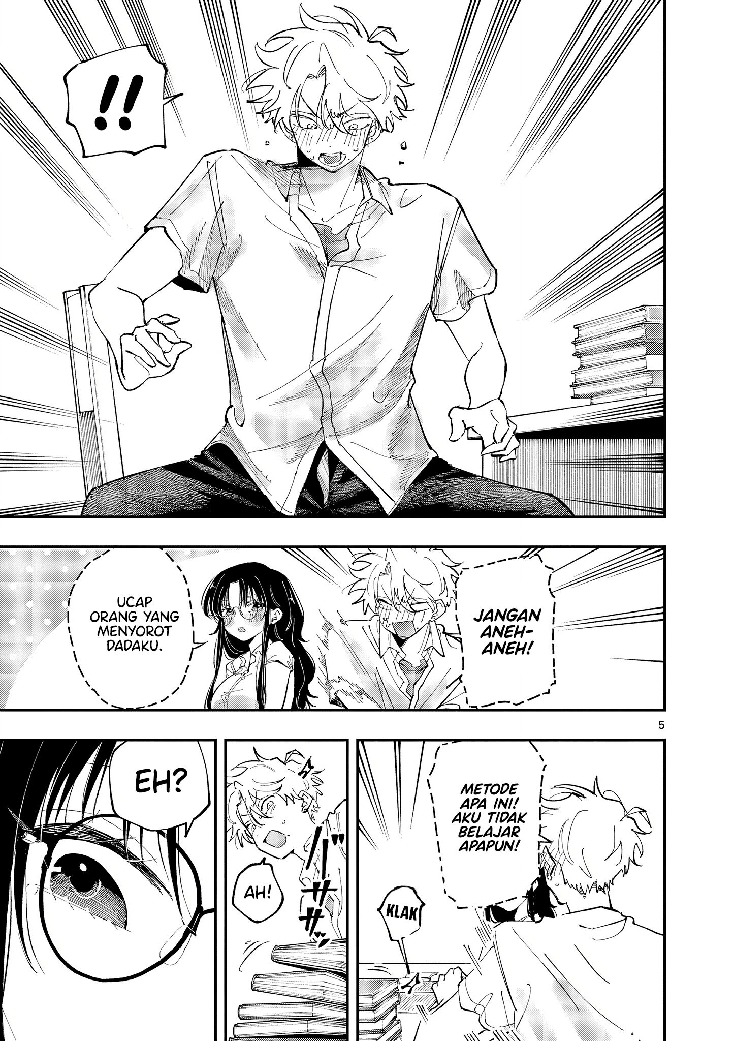 Tonari no Seki no Yatsu ga Souiu Me de Mitekuru Chapter 38 - halaman 5