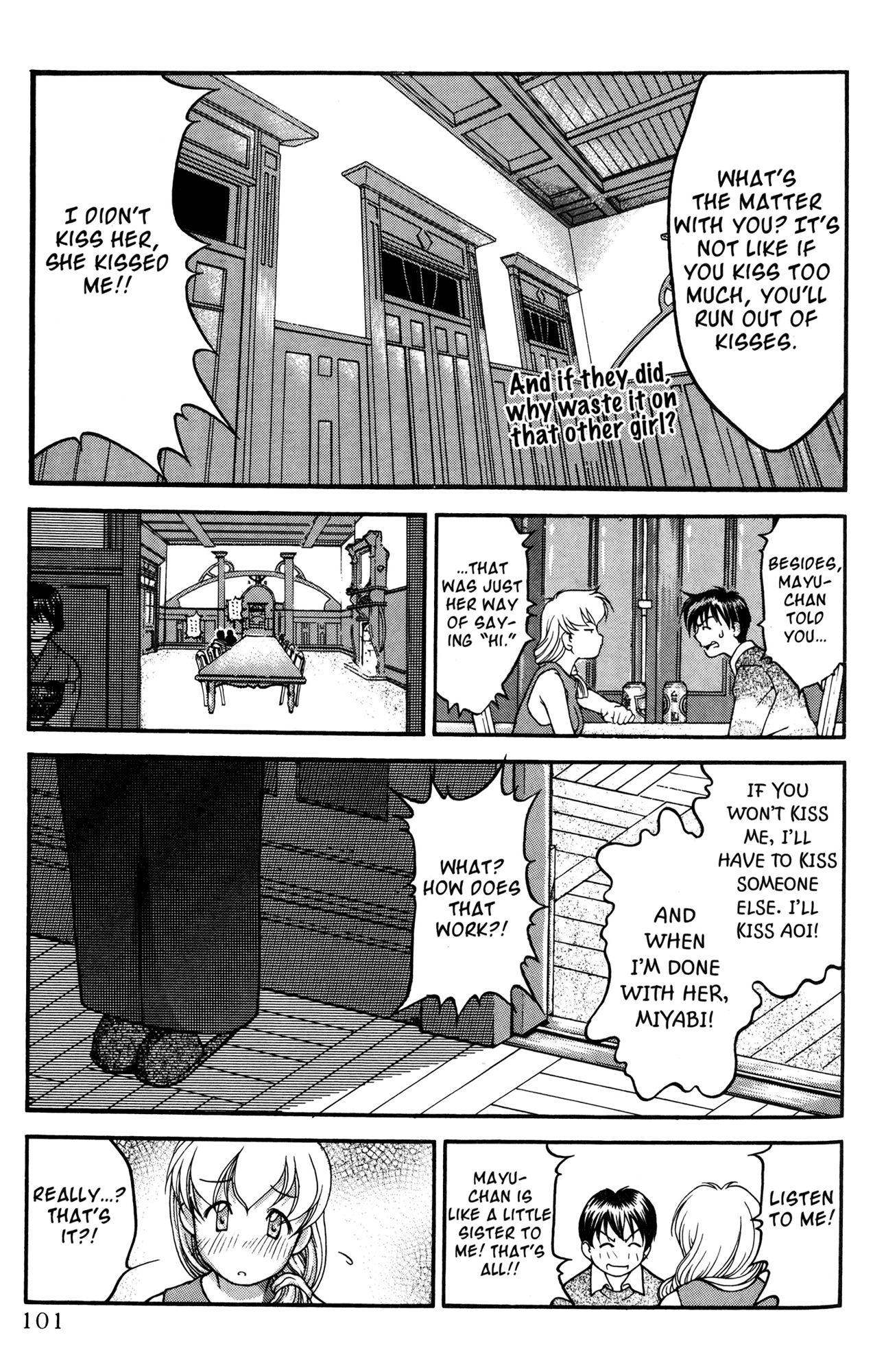Halaman dari Ai Yori Aoshi Chapter 34