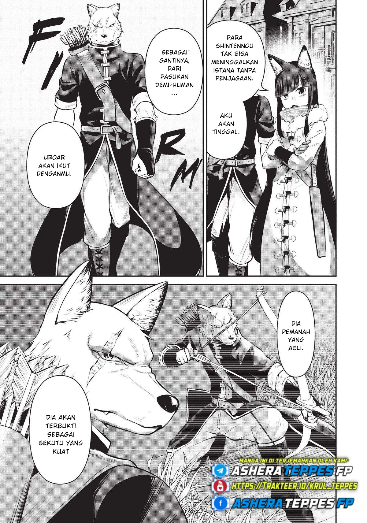 Salaryman ga Isekai ni Ittara Shitennou ni Natta Hanashi Chapter 47 - halaman 5