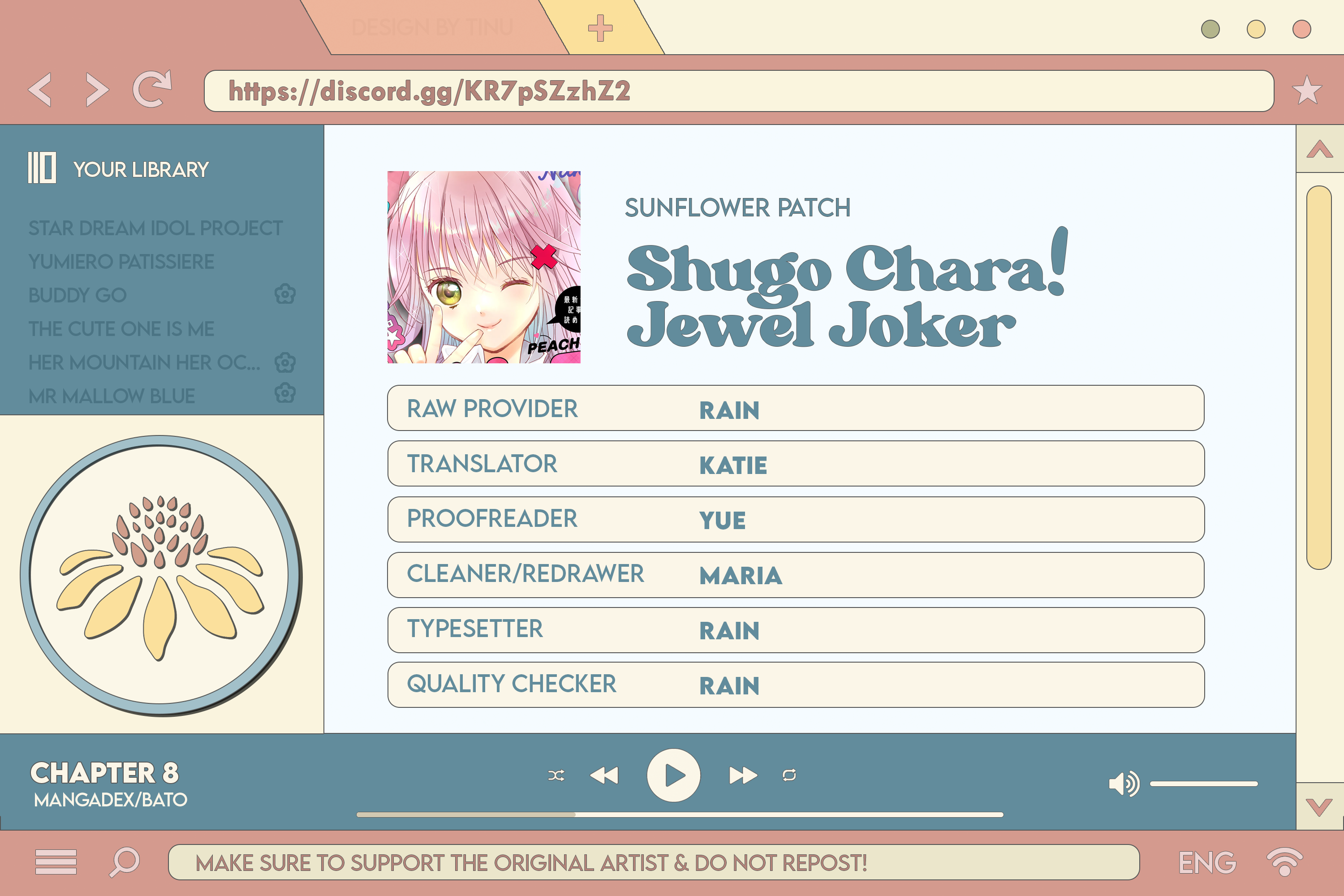 Halaman dari Shugo Chara! Jewel Joker Chapter 8