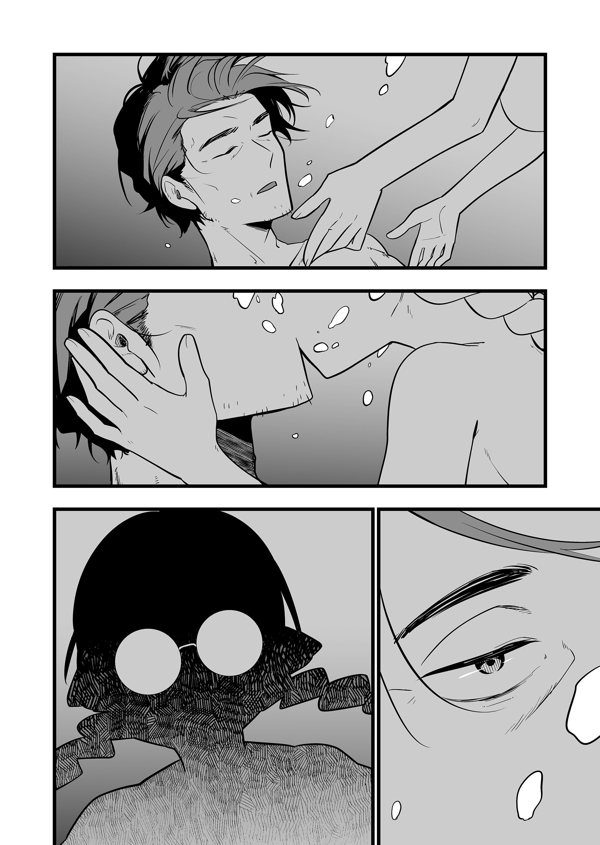 Halaman dari "Ano Toki Tasukete Itadaita Monster Musume desu." Isekai Ossan Kyoushi Totsuzen no Moteki ni Konwaku suru Chapter 45