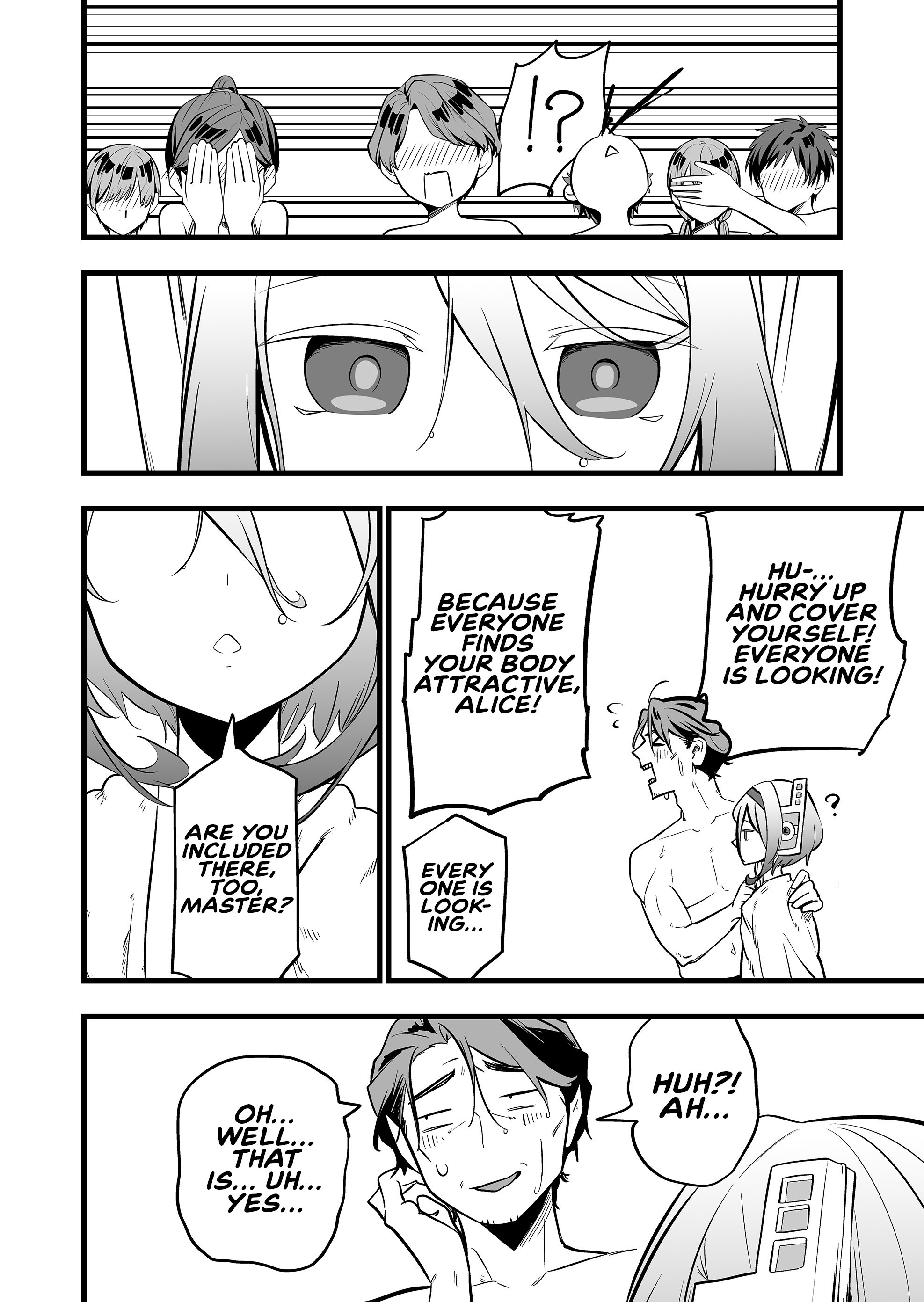 Halaman dari "Ano Toki Tasukete Itadaita Monster Musume desu." Isekai Ossan Kyoushi Totsuzen no Moteki ni Konwaku suru Chapter 45