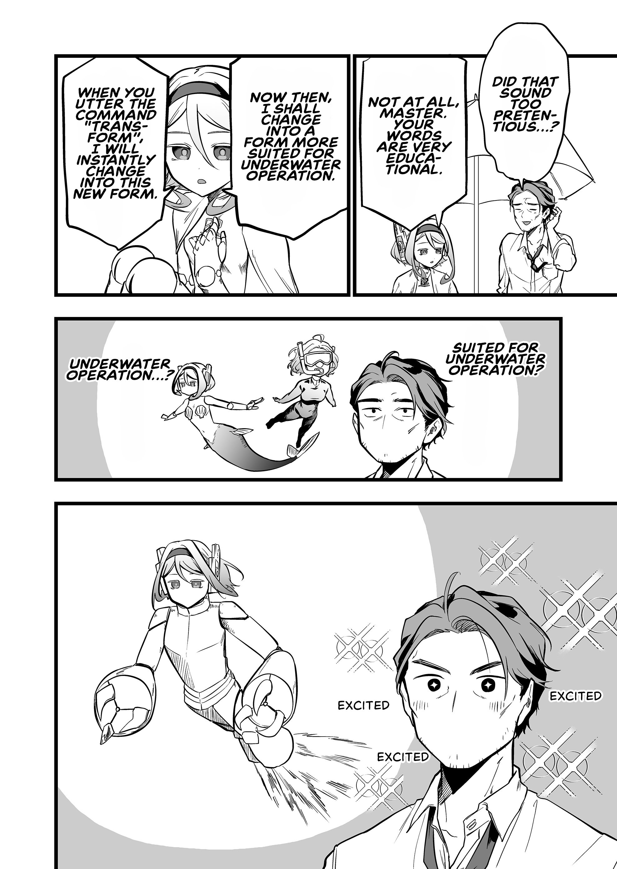 Halaman dari "Ano Toki Tasukete Itadaita Monster Musume desu." Isekai Ossan Kyoushi Totsuzen no Moteki ni Konwaku suru Chapter 45