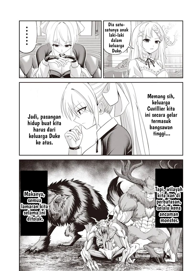 Dokushin Kizoku: Danjohi 1:99 Sekai no Akuyaku Reisoku Chapter 1 - halaman 45