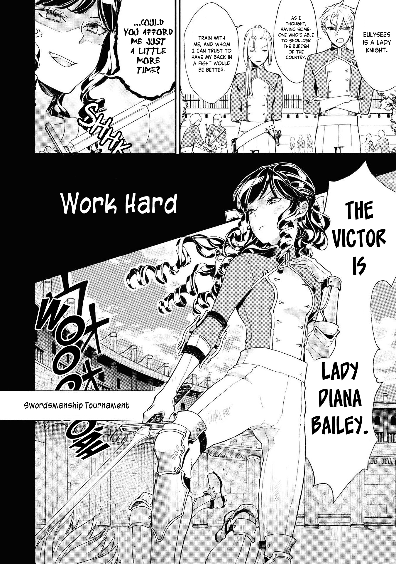 Halaman dari Though I May Be a Villainess, I'll Show You I Can Obtain Happiness! Chapter 1