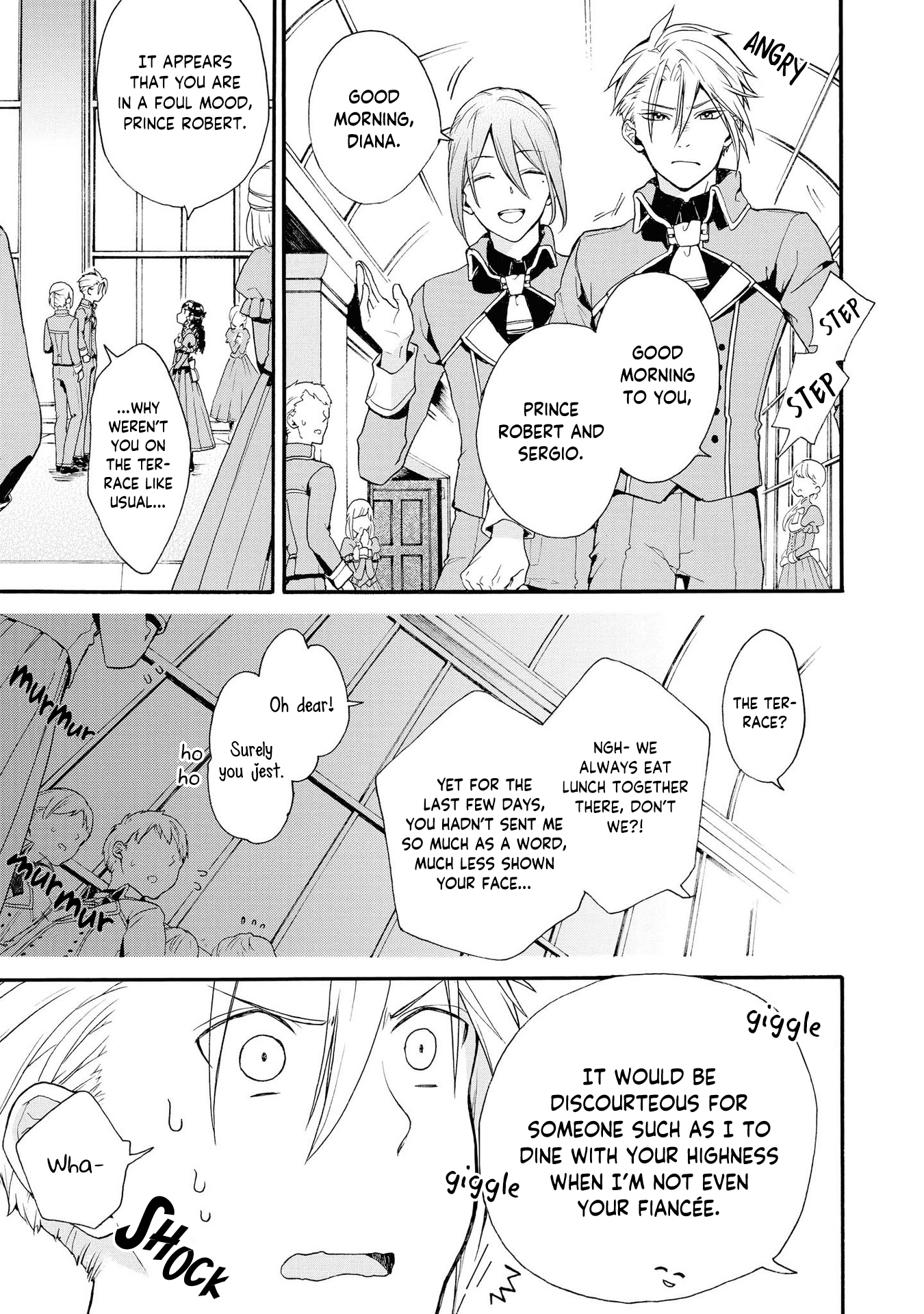 Halaman dari Though I May Be a Villainess, I'll Show You I Can Obtain Happiness! Chapter 1