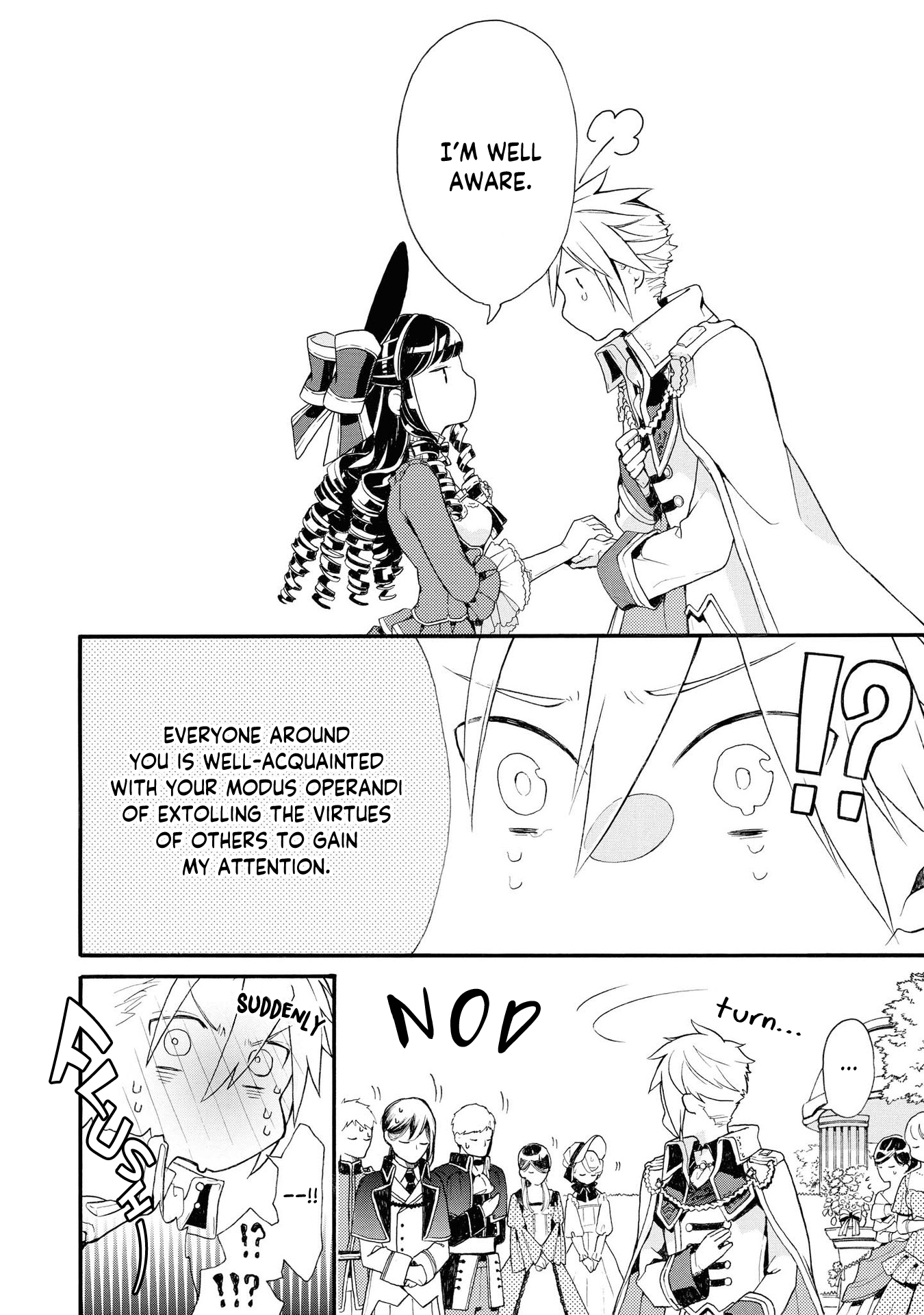 Halaman dari Though I May Be a Villainess, I'll Show You I Can Obtain Happiness! Chapter 1