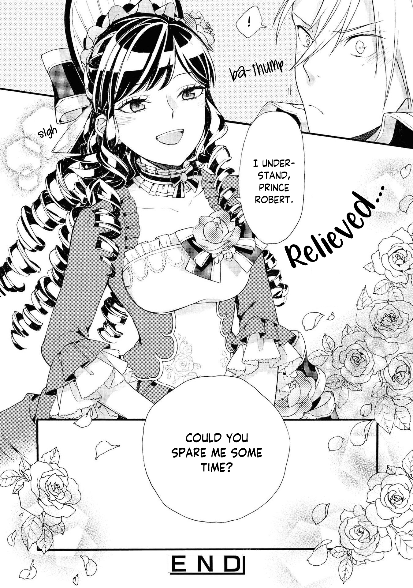 Halaman dari Though I May Be a Villainess, I'll Show You I Can Obtain Happiness! Chapter 1