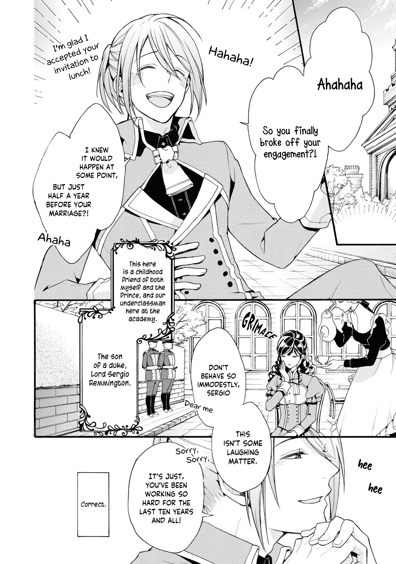 Halaman dari Though I May Be a Villainess, I'll Show You I Can Obtain Happiness! Chapter 1