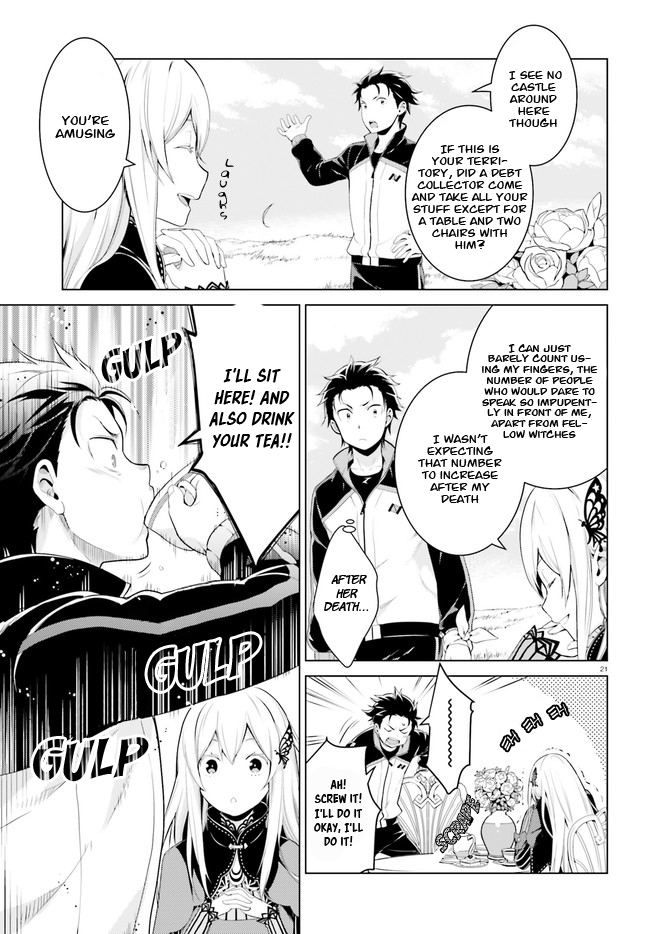 Halaman dari Re:Zero kara Hajimeru Isekai Seikatsu: Dai 4-shou—Seiiki to Gouyoku no Majo Chapter 3