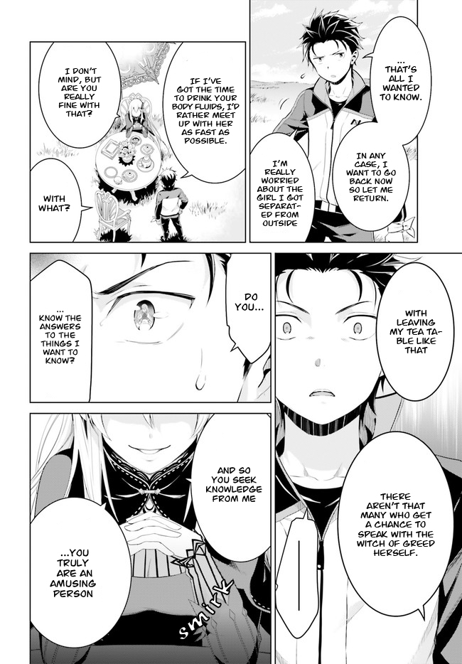 Halaman dari Re:Zero kara Hajimeru Isekai Seikatsu: Dai 4-shou—Seiiki to Gouyoku no Majo Chapter 3