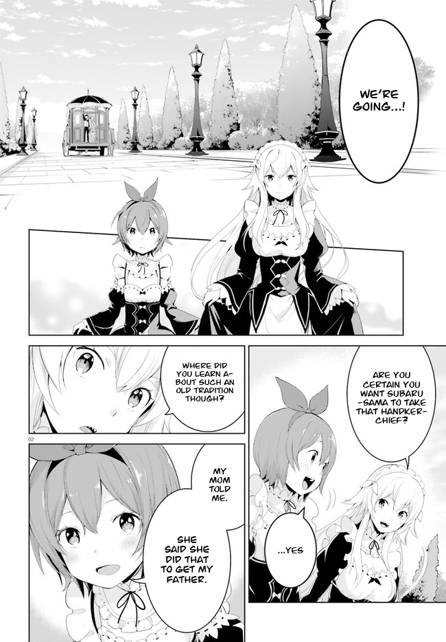 Halaman dari Re:Zero kara Hajimeru Isekai Seikatsu: Dai 4-shou—Seiiki to Gouyoku no Majo Chapter 3