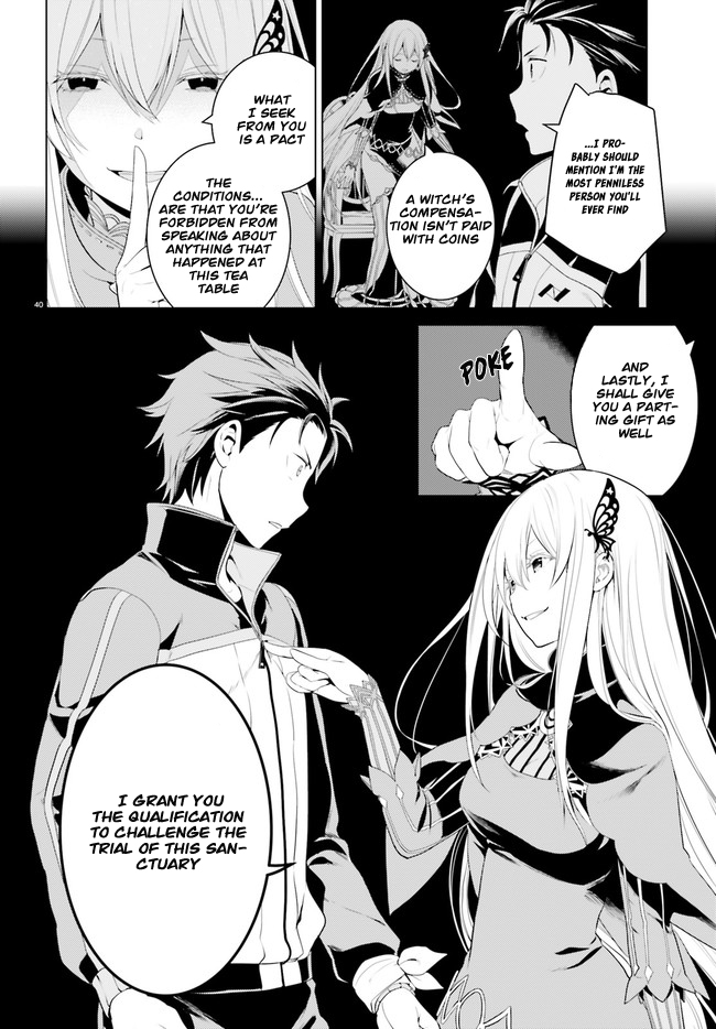 Halaman dari Re:Zero kara Hajimeru Isekai Seikatsu: Dai 4-shou—Seiiki to Gouyoku no Majo Chapter 3