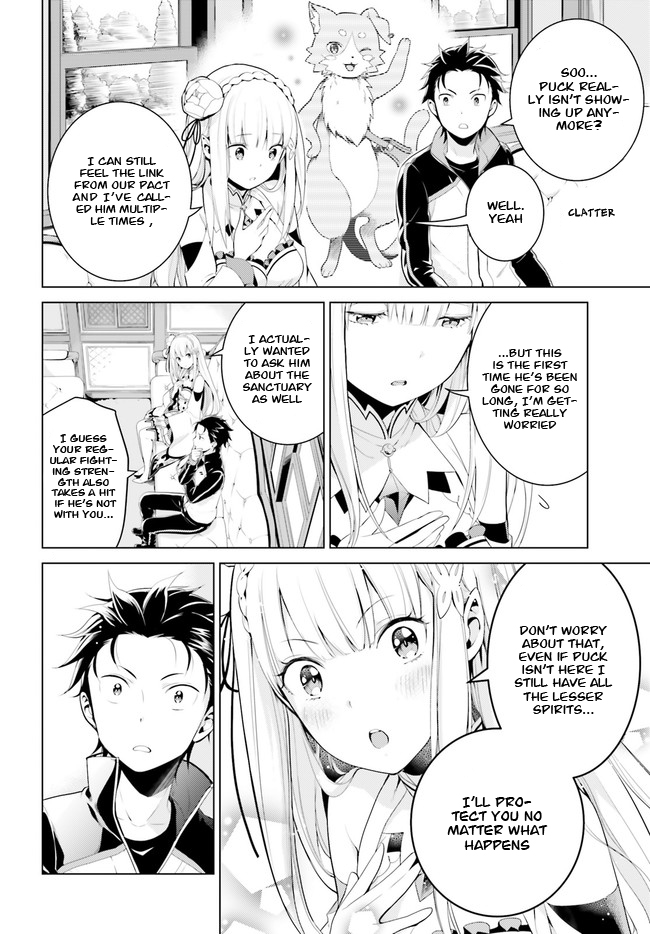 Halaman dari Re:Zero kara Hajimeru Isekai Seikatsu: Dai 4-shou—Seiiki to Gouyoku no Majo Chapter 3