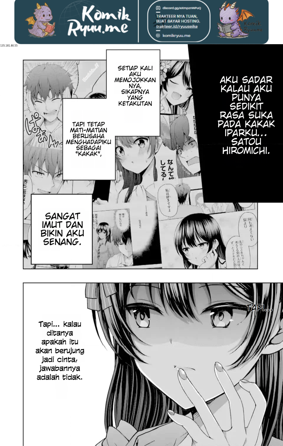Kanojo no Imouto to Kiss wo Shita. Chapter 10.1 - halaman 4