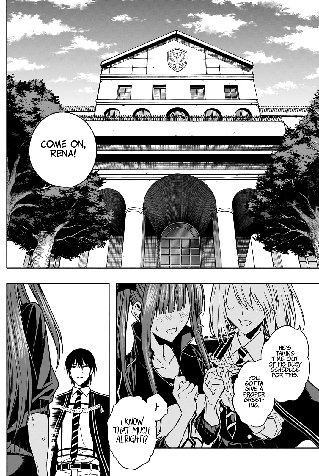 Halaman dari Ouritsu Mahou Gakuen no Saikasei ~Hinkongai Agari no Saikyou Mahoushi, Kizoku Darake no Gakuen de Musou Suru~ Chapter 29