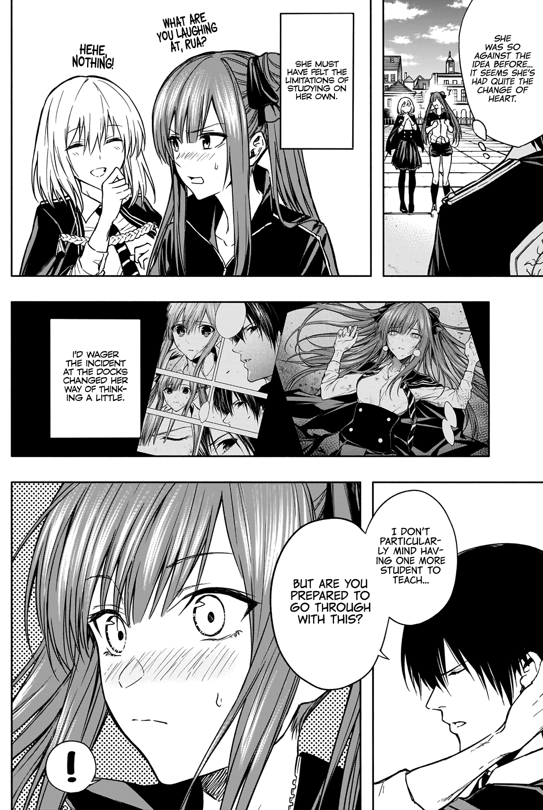 Halaman dari Ouritsu Mahou Gakuen no Saikasei ~Hinkongai Agari no Saikyou Mahoushi, Kizoku Darake no Gakuen de Musou Suru~ Chapter 29