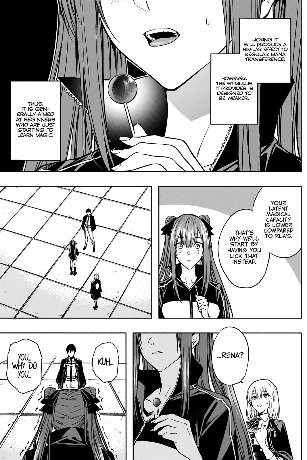 Halaman dari Ouritsu Mahou Gakuen no Saikasei ~Hinkongai Agari no Saikyou Mahoushi, Kizoku Darake no Gakuen de Musou Suru~ Chapter 29