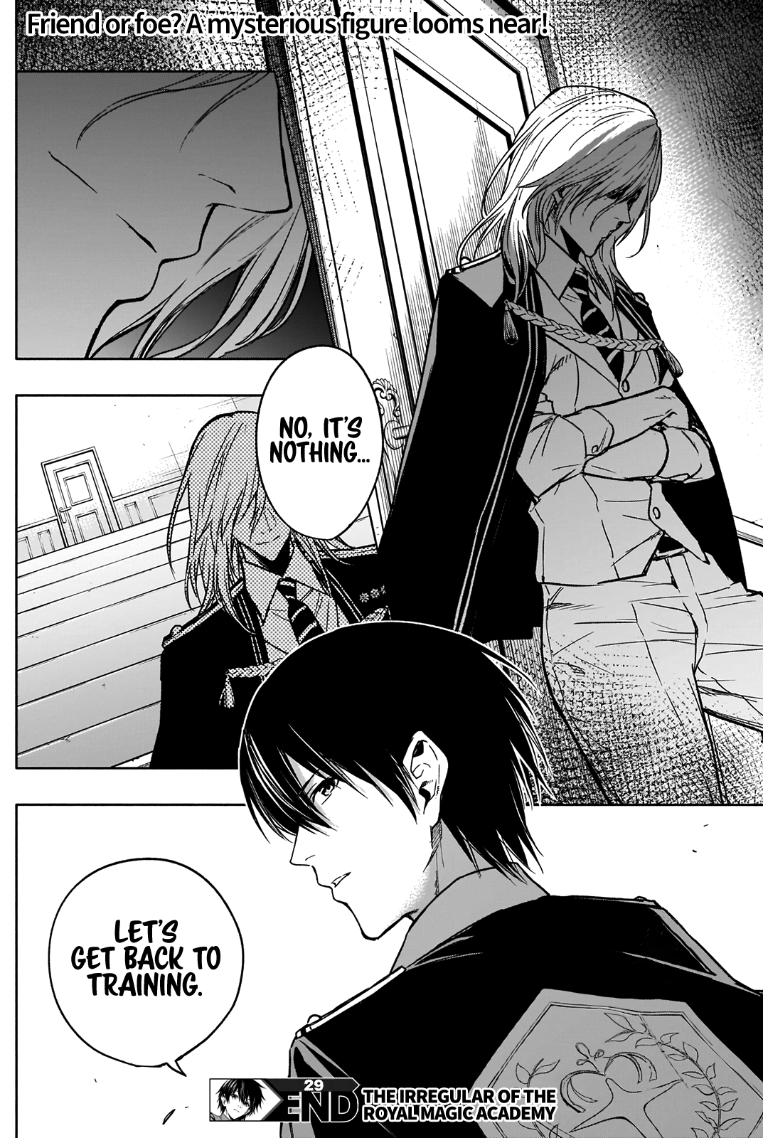 Halaman dari Ouritsu Mahou Gakuen no Saikasei ~Hinkongai Agari no Saikyou Mahoushi, Kizoku Darake no Gakuen de Musou Suru~ Chapter 29