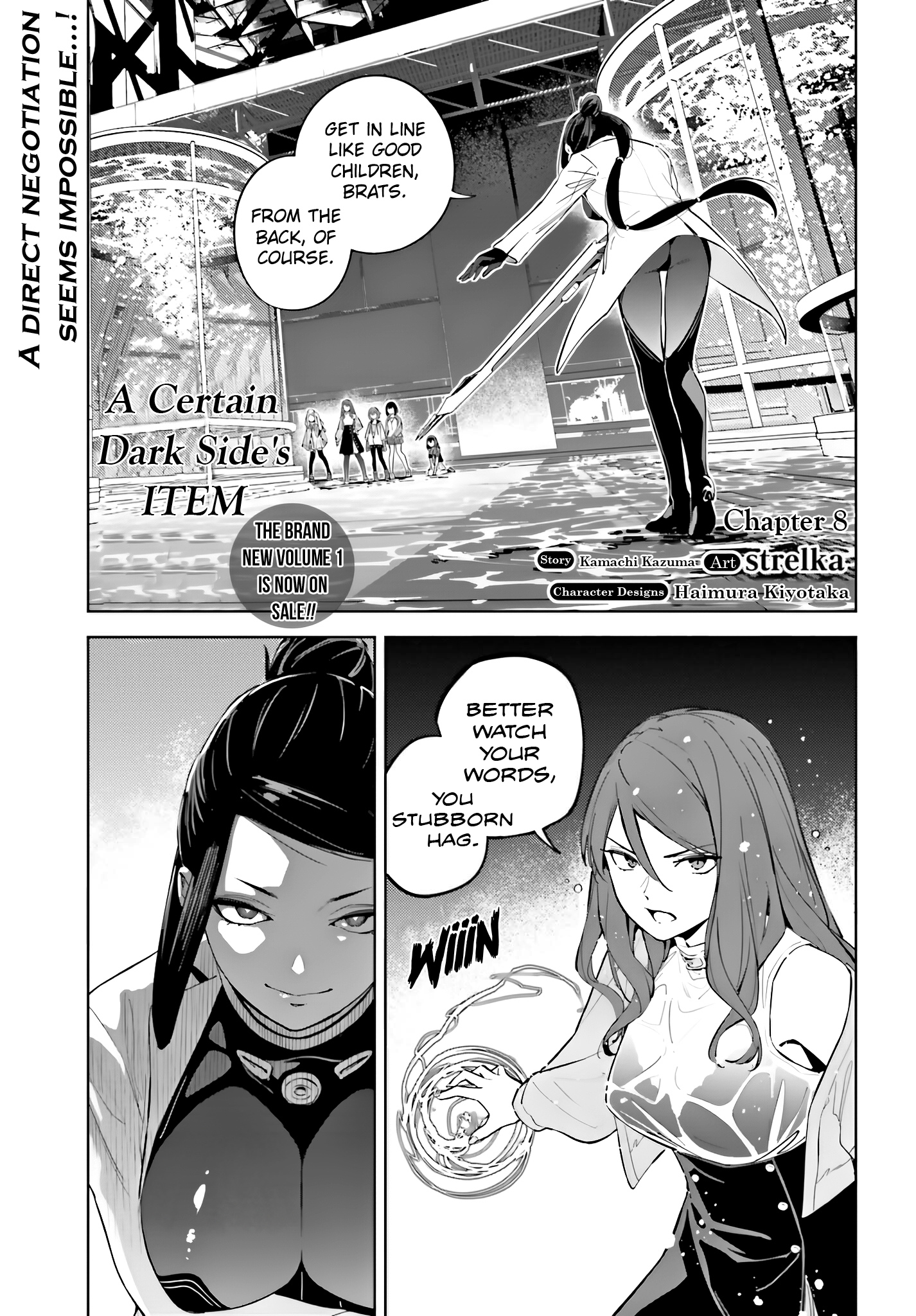 Halaman dari Toaru Anbu no ITEM Chapter 8