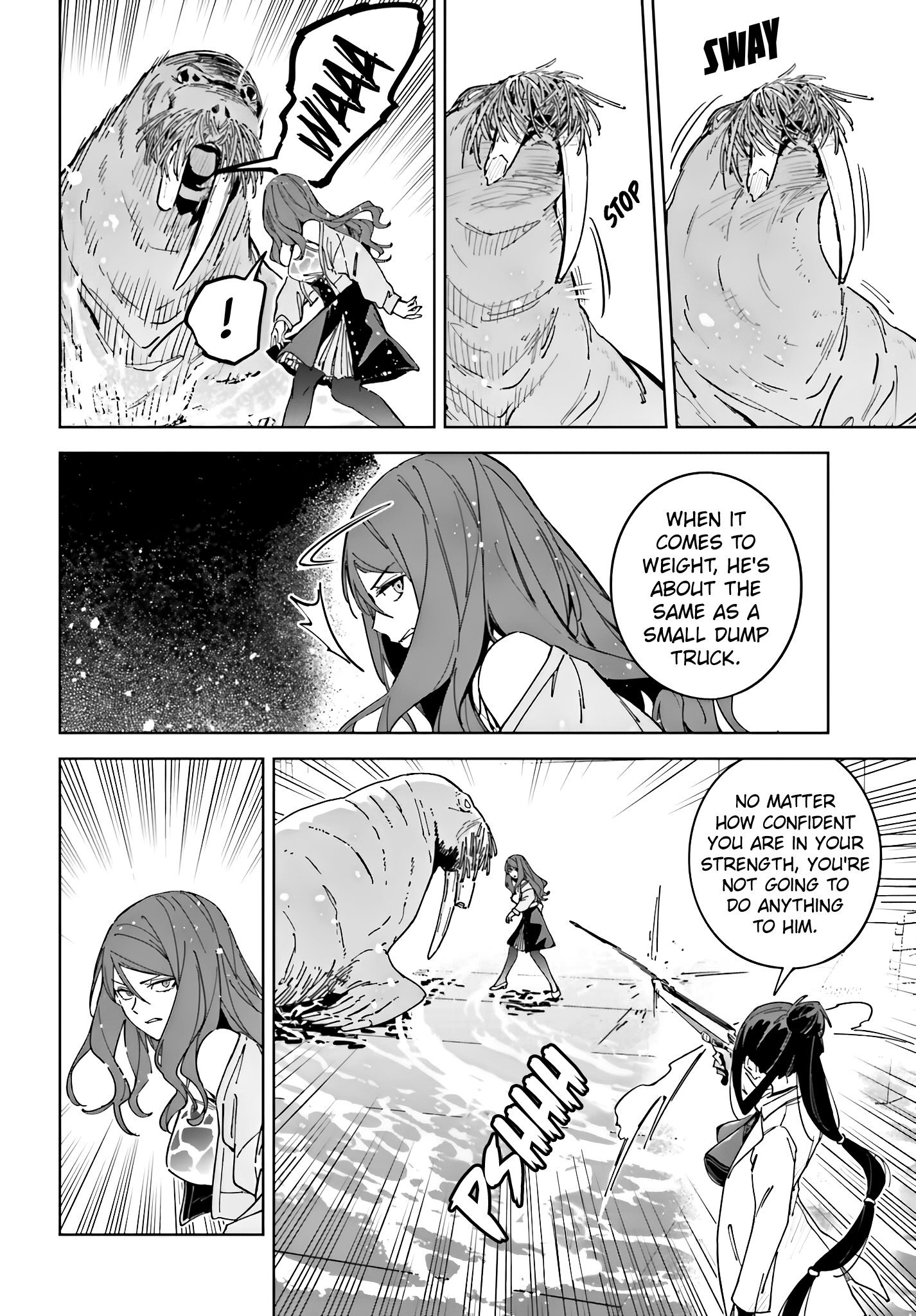 Halaman dari Toaru Anbu no ITEM Chapter 8