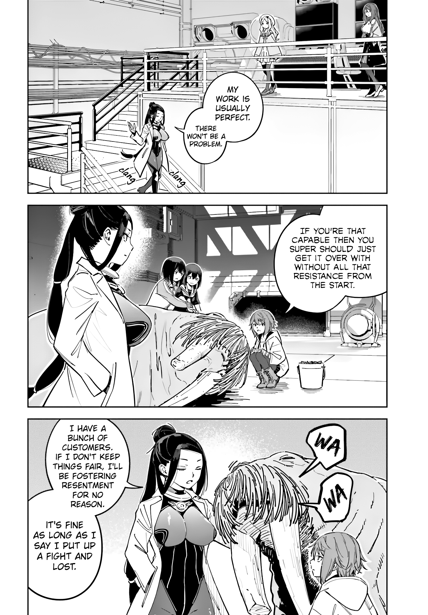 Halaman dari Toaru Anbu no ITEM Chapter 8