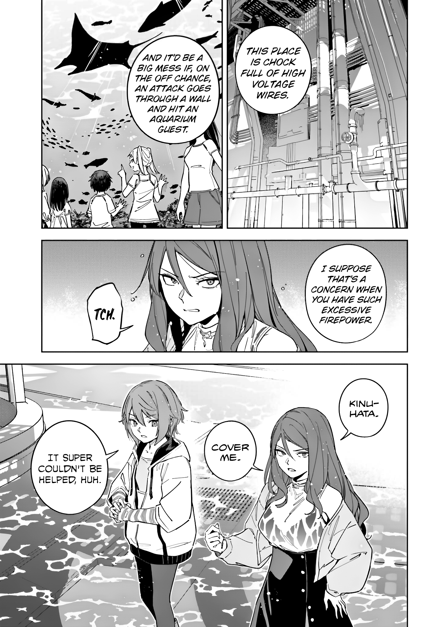 Halaman dari Toaru Anbu no ITEM Chapter 8