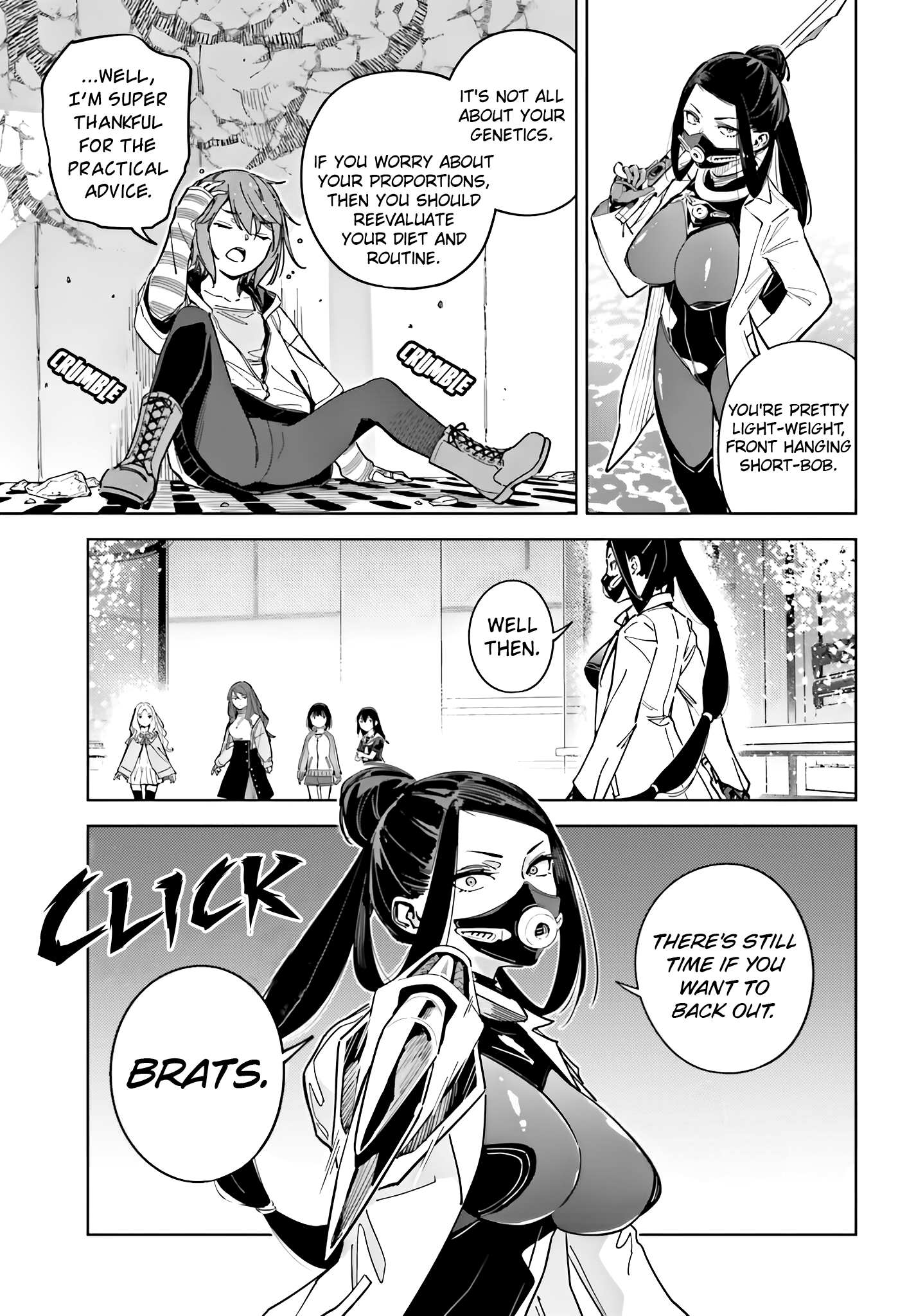 Halaman dari Toaru Anbu no ITEM Chapter 8