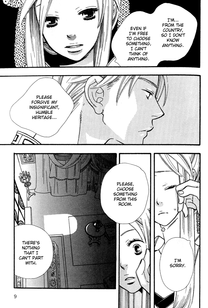 Halaman dari Alone In My King's Harem Chapter 1