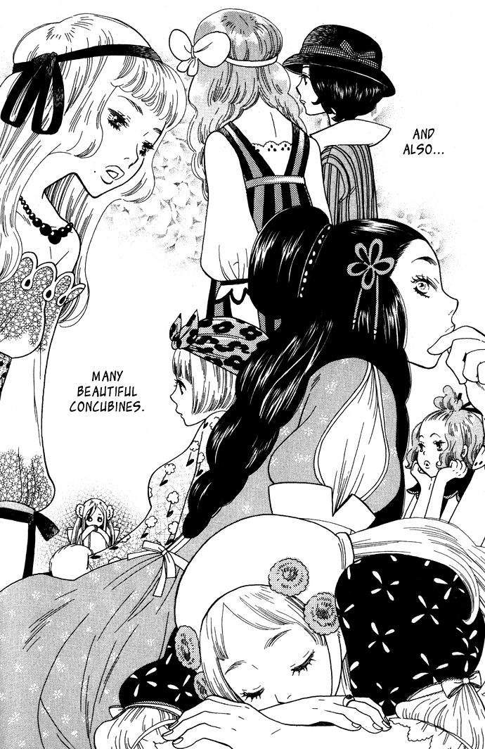 Halaman dari Alone In My King's Harem Chapter 1