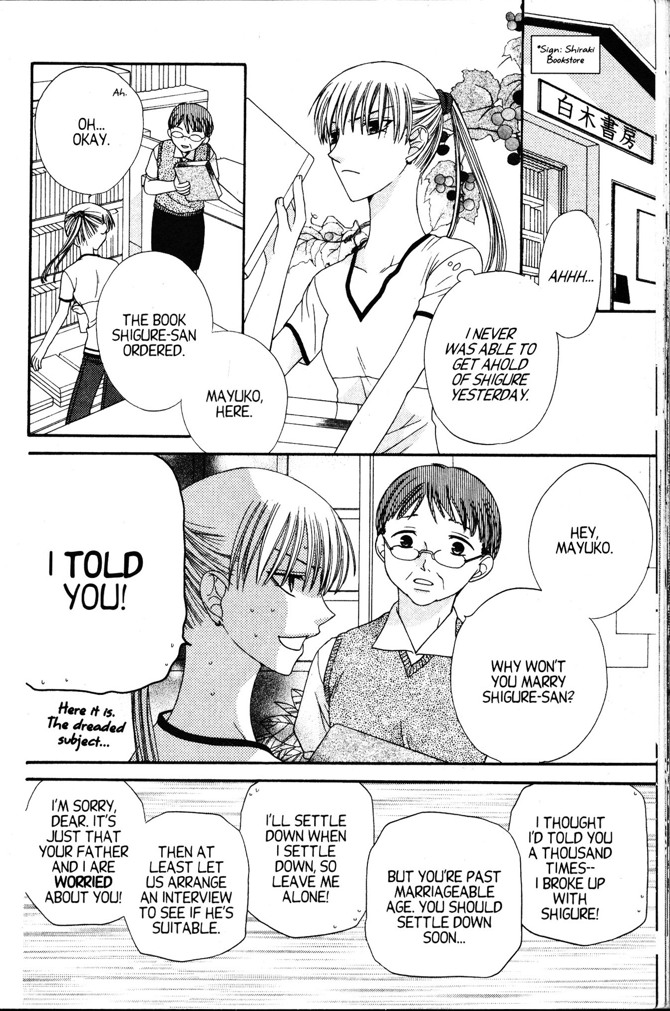 Halaman dari Fruits Basket Chapter 57