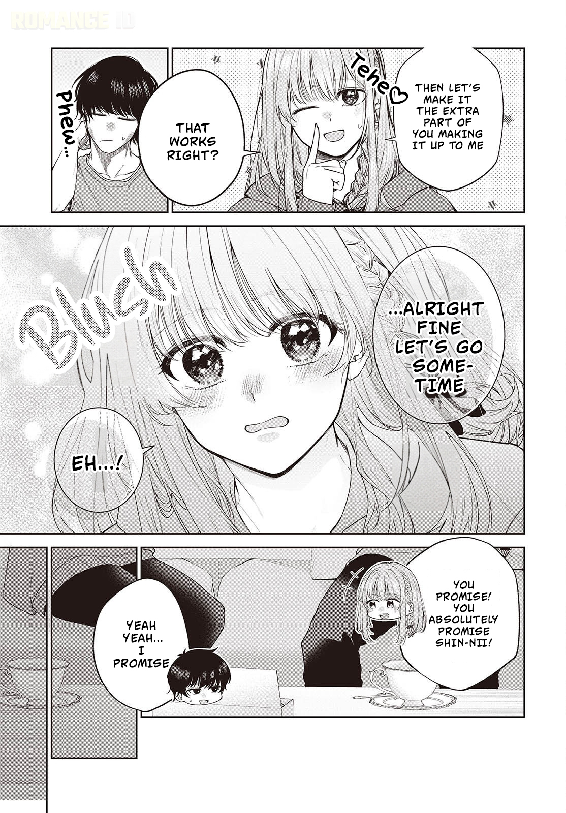 Shujinkou-sama no Imouto ni Aisareteiru kedo, Shikkari Yandere. Chapter 2 Page 28