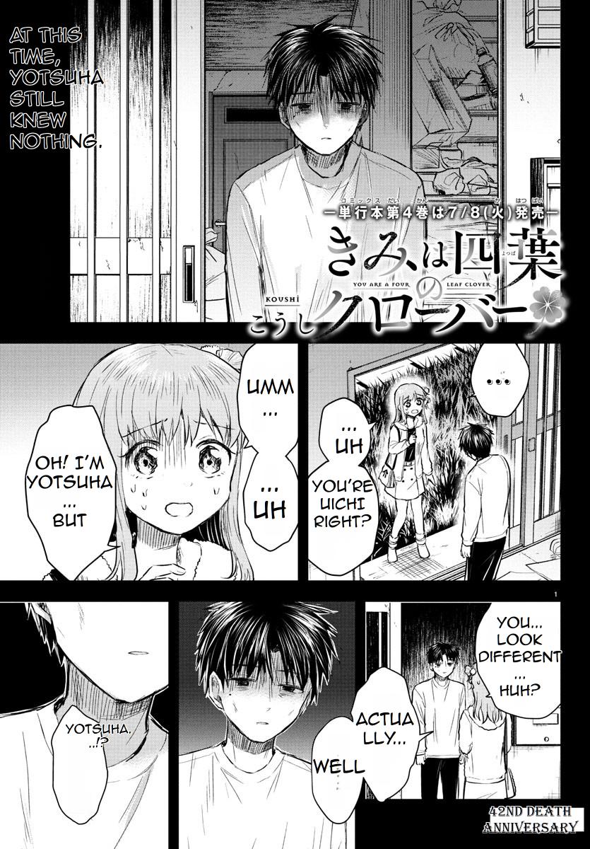 Halaman dari Kimi wa Yotsuba no Clover Chapter 42